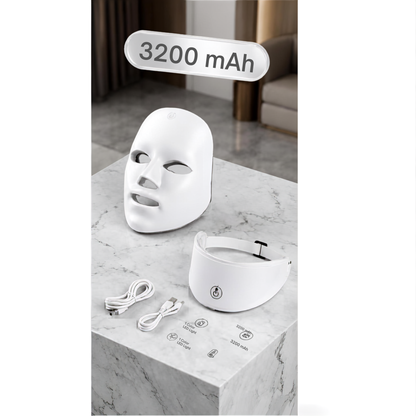7-Color LED Skin Care Face & Neck Mask